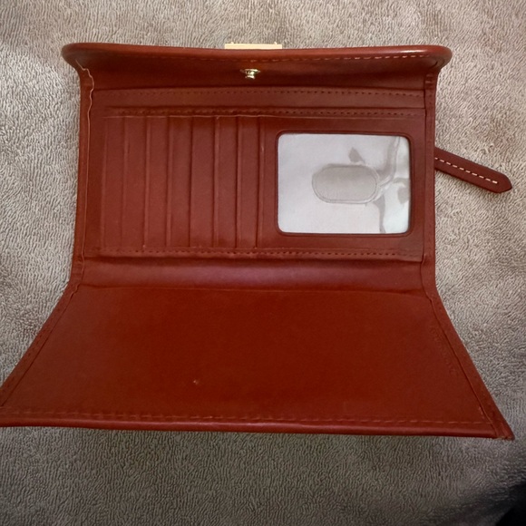 Dooney & Bourke Black Wallet with Steelers Emblem - Picture 3 of 4